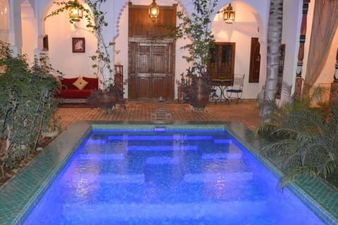 Riad Ghali & SPA, Interior entrance