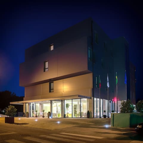 LAM Hotel Celorico de Basto, Front of property - evening/night