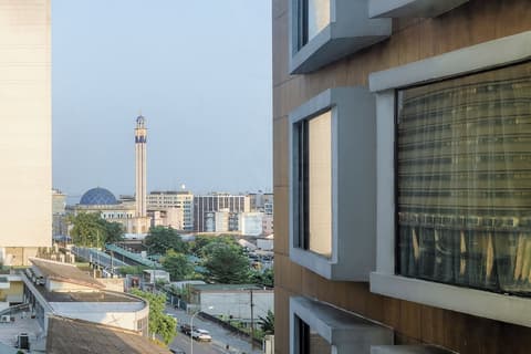 Seen Hotel Abidjan Plateau, View from room