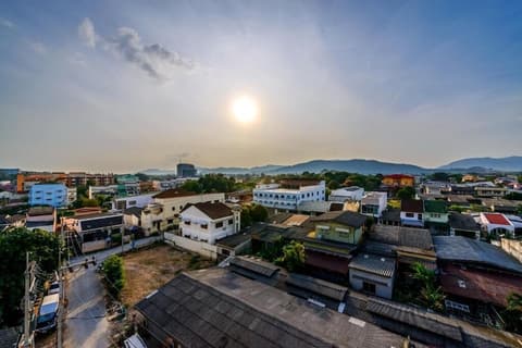 The Topaz Residence, Aerial view