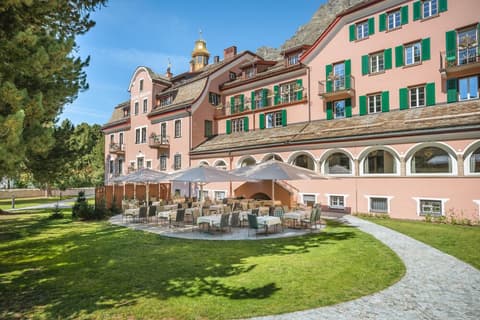 Parkhotel Margna, Courtyard