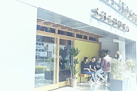 Wise Owl Hostels Shibuya, Courtyard