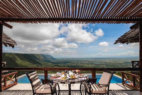 Lake Manyara Kilimamoja Lodge, View from room