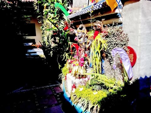 Arjuna Homestay Ubud, Property grounds