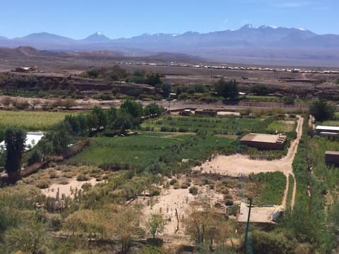 Eco-Lodge El Andinista, Aerial view