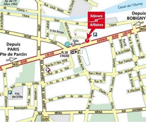 Séjours & Affaires Pantin Charles de Gaulle, Property amenity