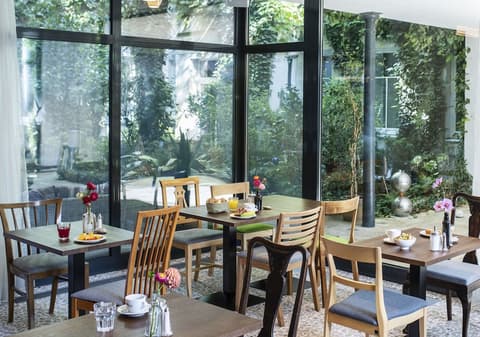 Boutiquehotel Stadthalle, Breakfast area