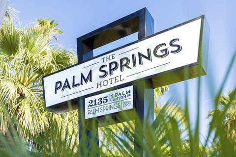 The Palm Springs Hotel, Exterior detail