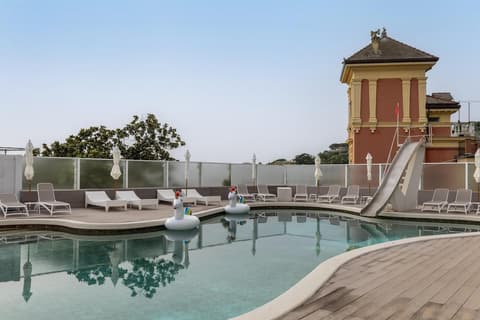 B&B Hotels Park Hotel Suisse Santa Margherita Ligure, Outdoor pool