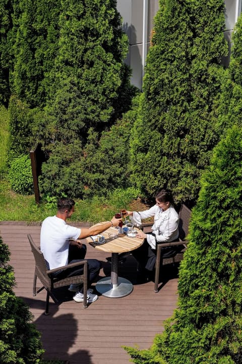 RIN Airport, Terrace/patio