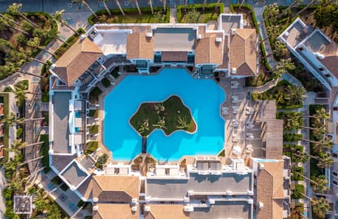 Mitsis Royal Mare, Property map