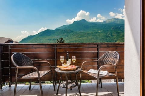 Hotel Au Soleil, View from room