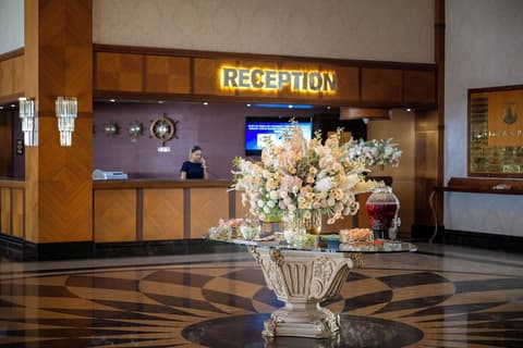 Porto Bello Hotel Resort & Spa, Reception