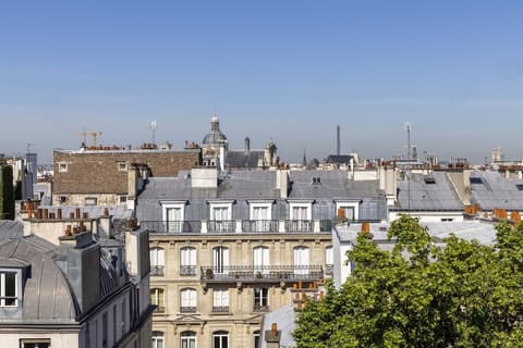 Le Petit Beaumarchais Hotel & Spa, City view from property