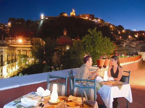 Hotel Posada Santa Fe, Terrace/patio