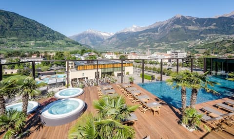Hotel Therme Meran - Terme Merano, Rooftop pool