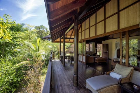 Cerf Island Resort, Terrace/patio