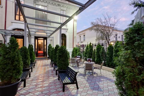 Le Boutique Hotel Moxa, Outdoor dining