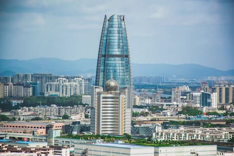Sheraton Ningbo Hotel, View from room