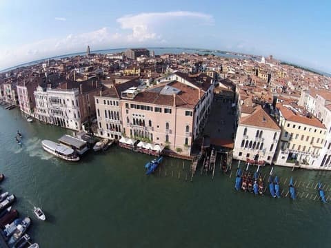 Ca' Sagredo, Rooftop terrace