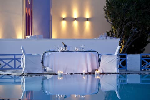 Acqua Vatos Santorini Hotel, Dining