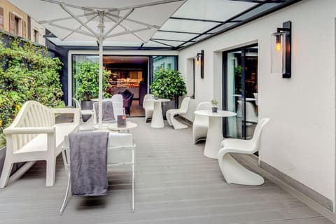 Design Hotel F6, Terrace/patio