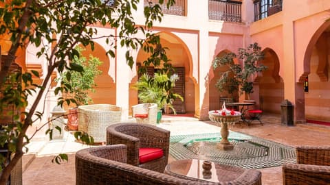 L'Oliveraie de l'atlas, Interior entrance