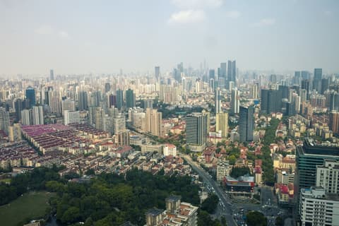 Renaissance Shanghai Zhongshan Park, View from room