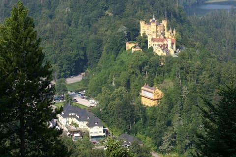 Hotel Müller Hohenschwangau, Aerial view