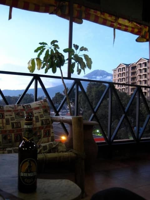 Arusha Backpackers Hotel - Hostel, Rooftop terrace