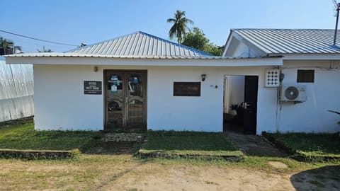 Nungwi House, Front of property