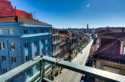 Porto Cinema Apartments, Balcony