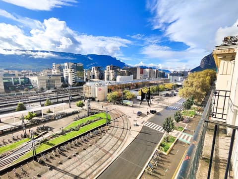 Campanile Grenoble Centre Gare, View from room