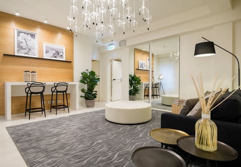 Metropol Ceccarini Suite - Luxury apartments, Lobby sitting area