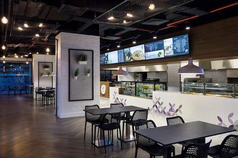 Saja Al Madinah Hotel, Breakfast area