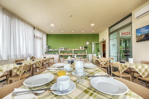 Castello, Breakfast area