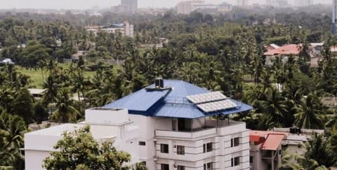 Shalom Residency, Exterior