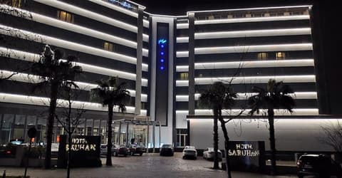 Hotel Buyuk Saruhan, Front of property - evening/night