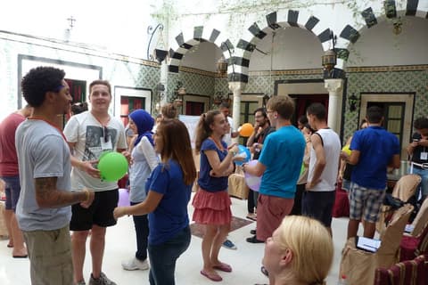 Hostel El Medina, Reception hall