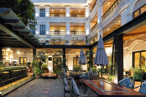 Nepali Ghar Hotel, Courtyard