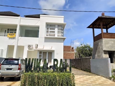 Wika Bali Beach House, Front of property