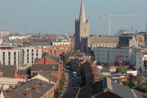 Aloft Dublin City, View from room