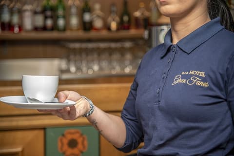 Hotel Gran Fanes, Coffee service