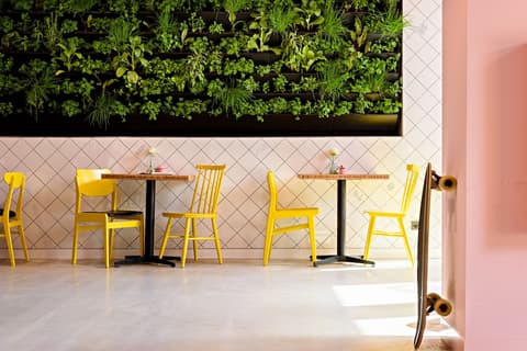 Conscious Hotel Westerpark, Interior entrance