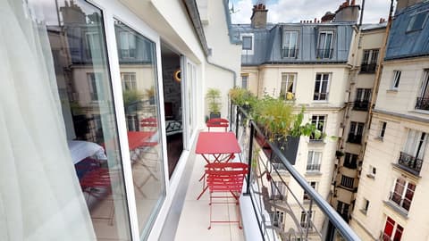 Mom’Art Hotel, Balcony