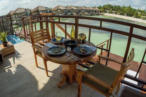 Palafitos Overwater Bungalows, Catamarán, Cenote, All & More Inclusive - Adults Only, View from room