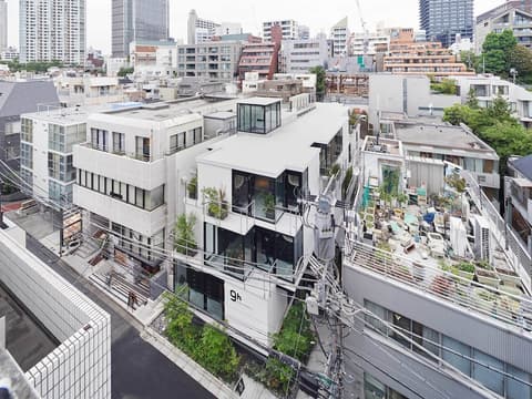 9h nine hours Akasaka, Aerial view
