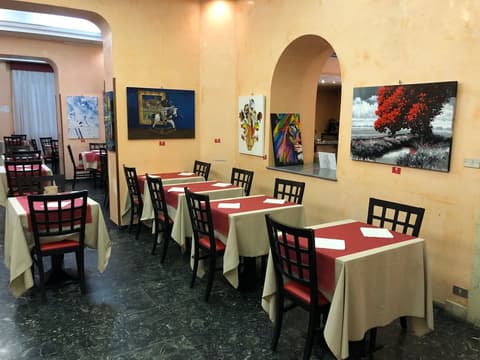 Hotel San Remo, Breakfast area
