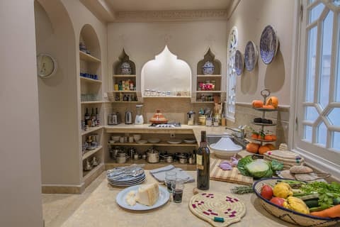 Riad Dar El Malaika, Private kitchen
