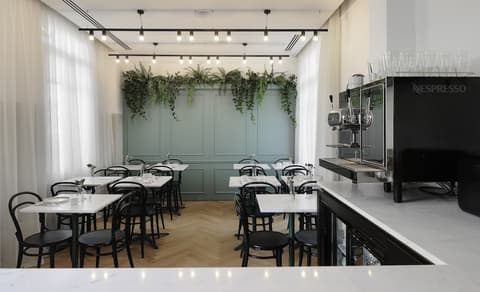 The Modernist Thessaloniki, Breakfast area